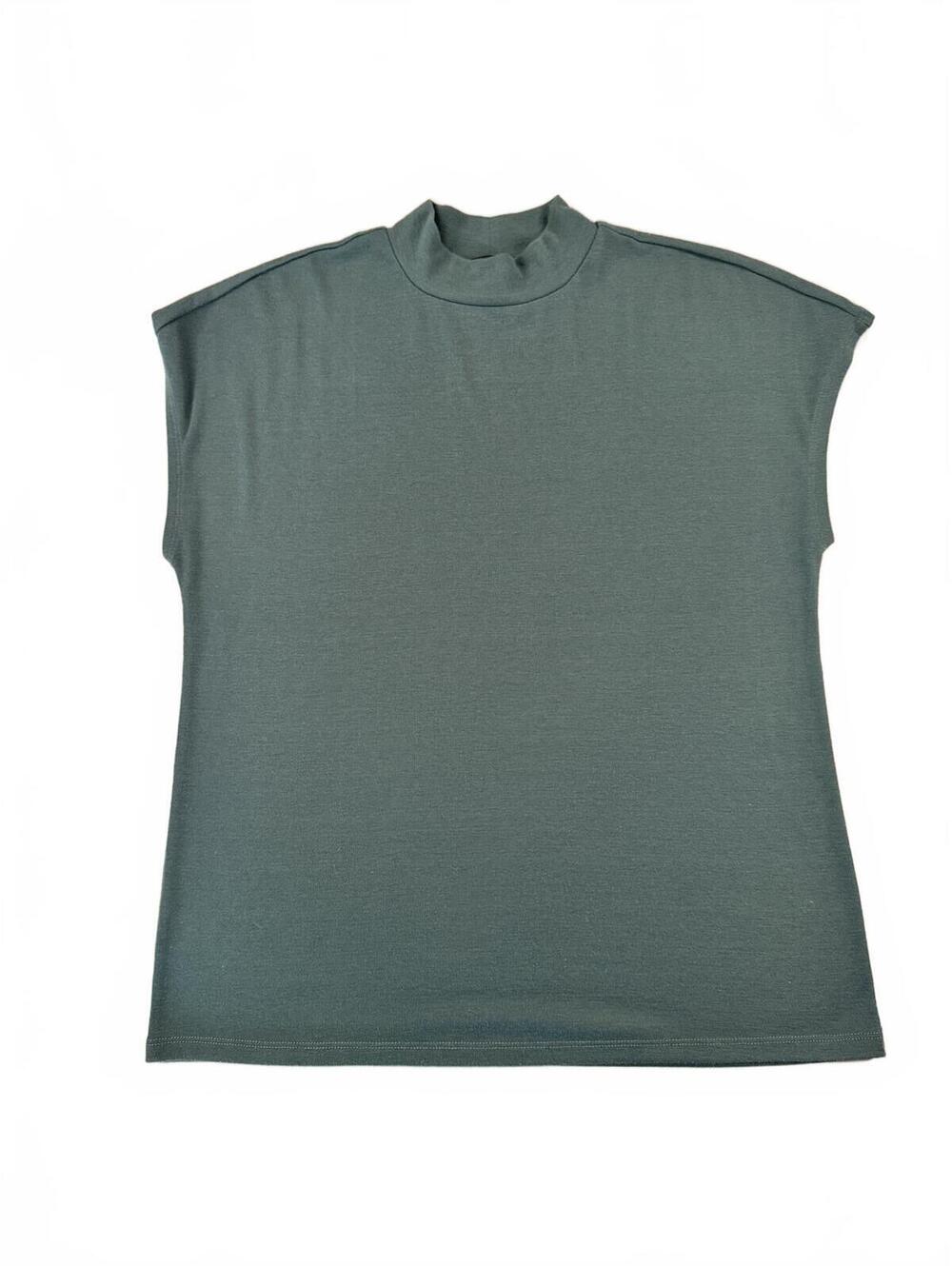 Ann Taylor | Large | Mock Neck Cap Sleeve Knit Top